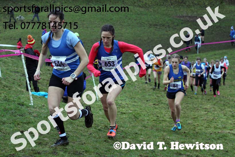 Senior women, Start Fitness NEHL, Thornley Hill Farm, Peterlee, County Durham. Photo: David T. Hewitson/Sports for All Pics